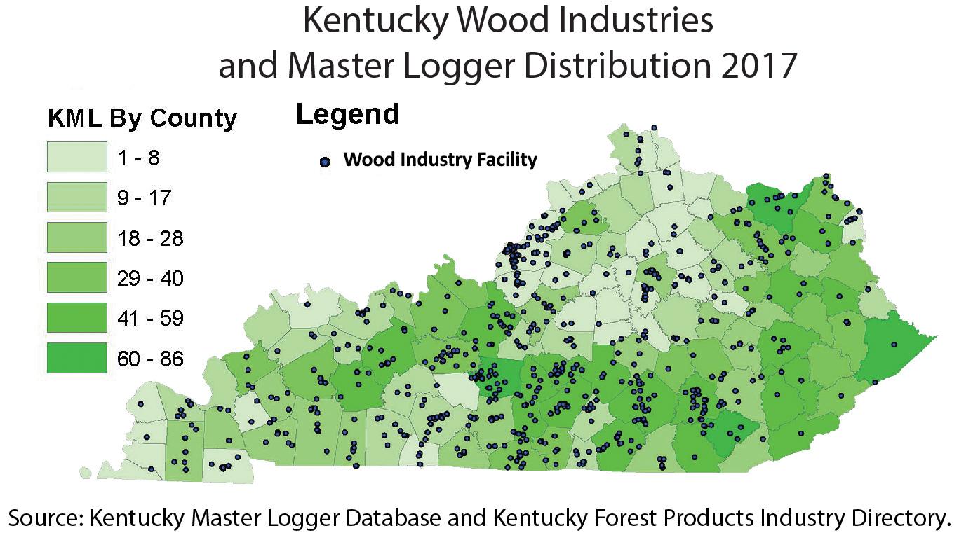 2017 Ky Wood Industries and Master Logger Distribution 2017 Ky Wood Industries and Master Logger Distribution