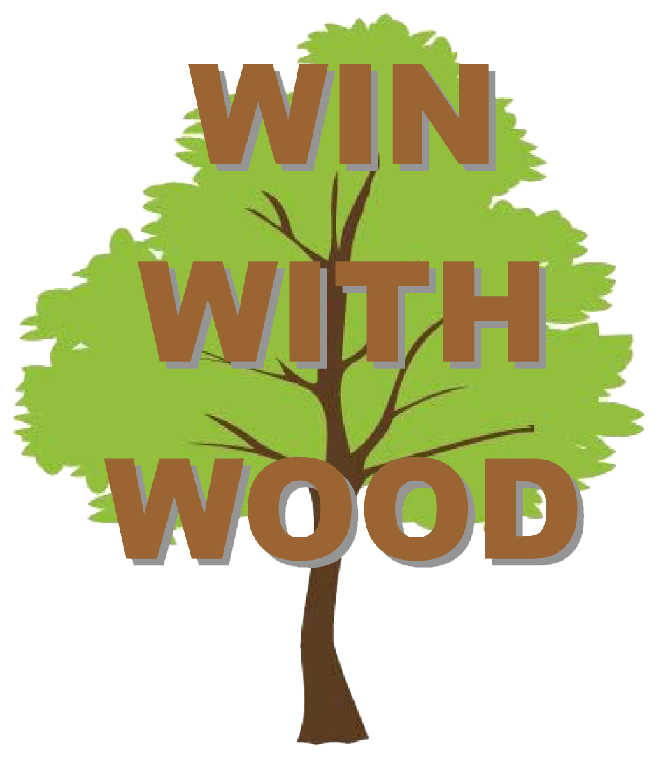 Win With Wood logo