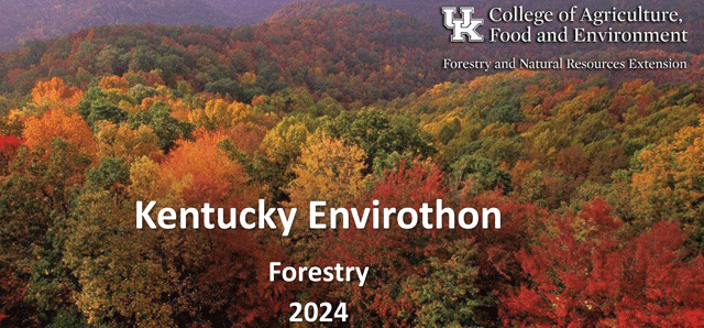 Envirothon Forestry 2024