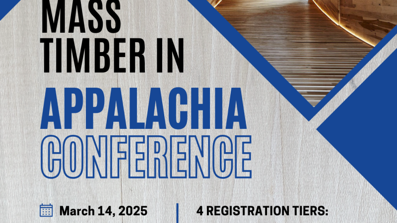 Mass Timber in Appalachia Conference